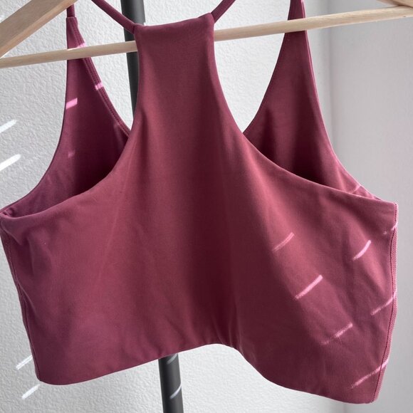 Girlfriend Collective High-Neck Racerback Crop Tank – Size L - Picture 5 of 6